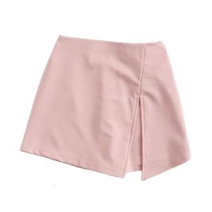 light pink mauve skirt skort with shorts